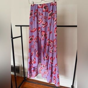 Floral midi skirt😍